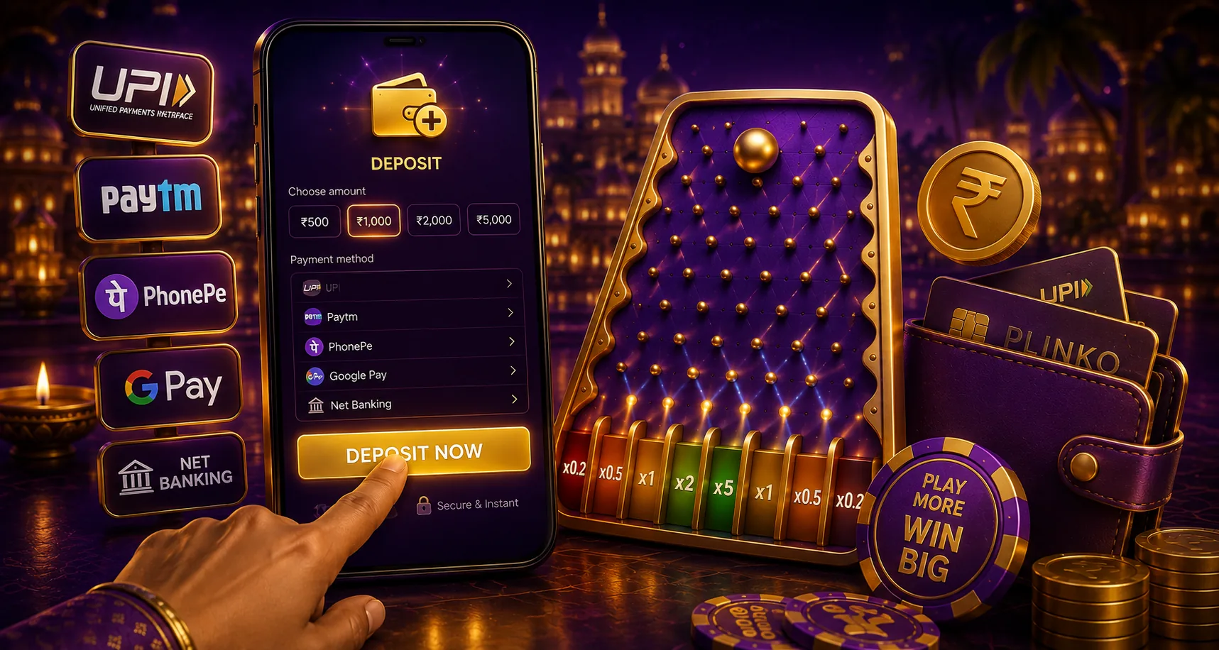 भारत में Plinko के लिए कैशियर में डिपॉज़िट करने की स्टेप-बाय-स्टेप गाइड